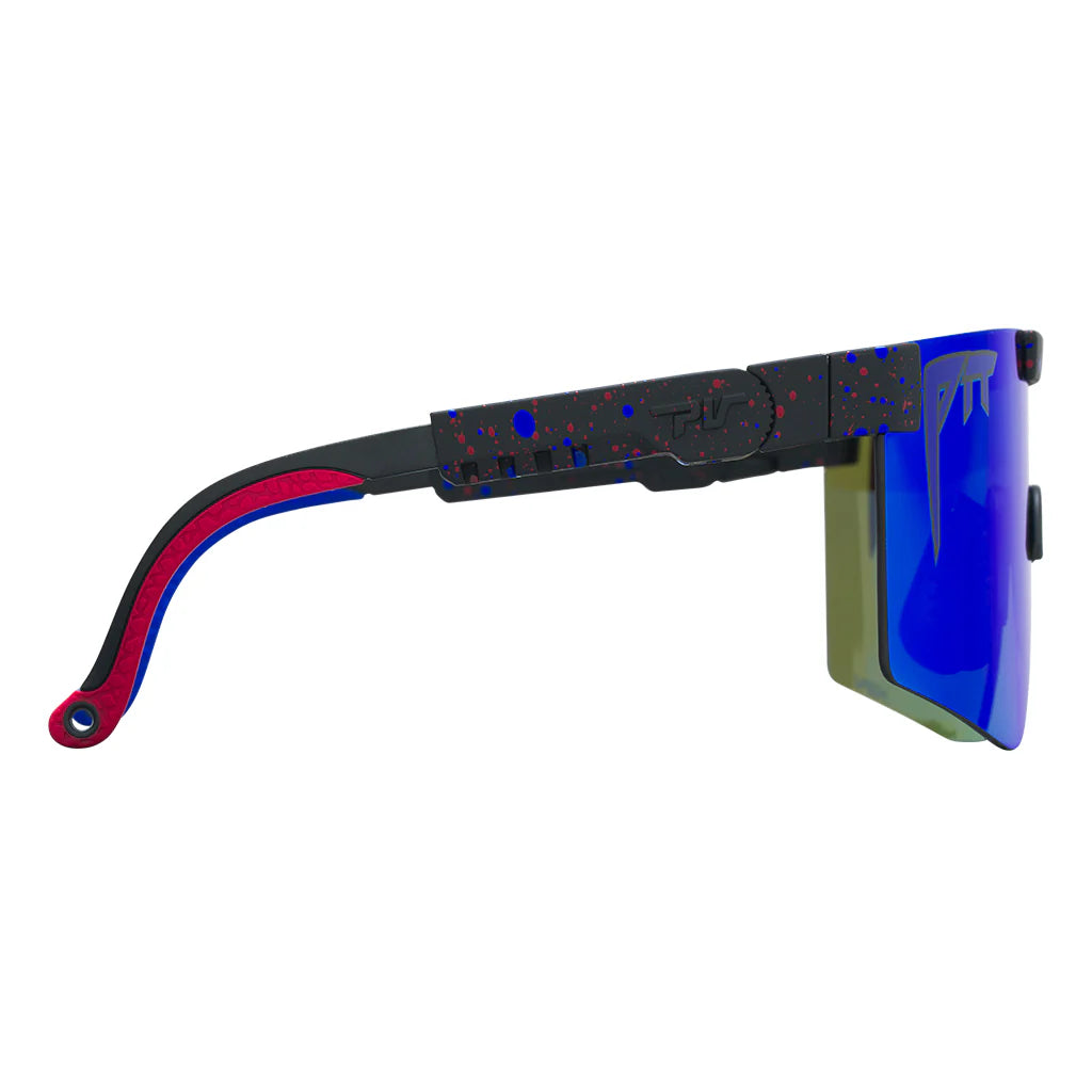 Pit Viper The Peacekeeper Original 2.0 Sunglasses - HDPV Polarized Blue Lens