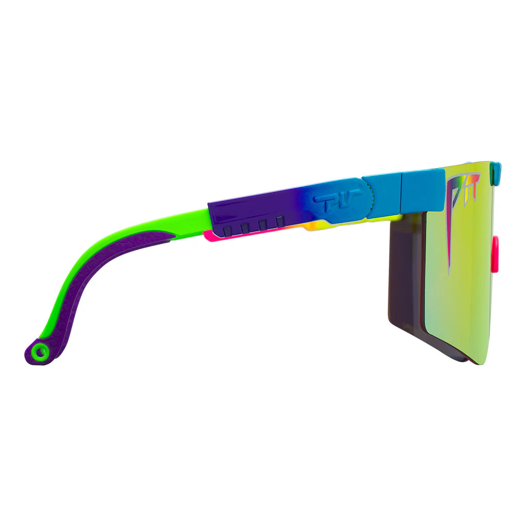 Pit Viper The Pride Original 2.0 Sunglasses - HDPV Polarized Rainbow Lens