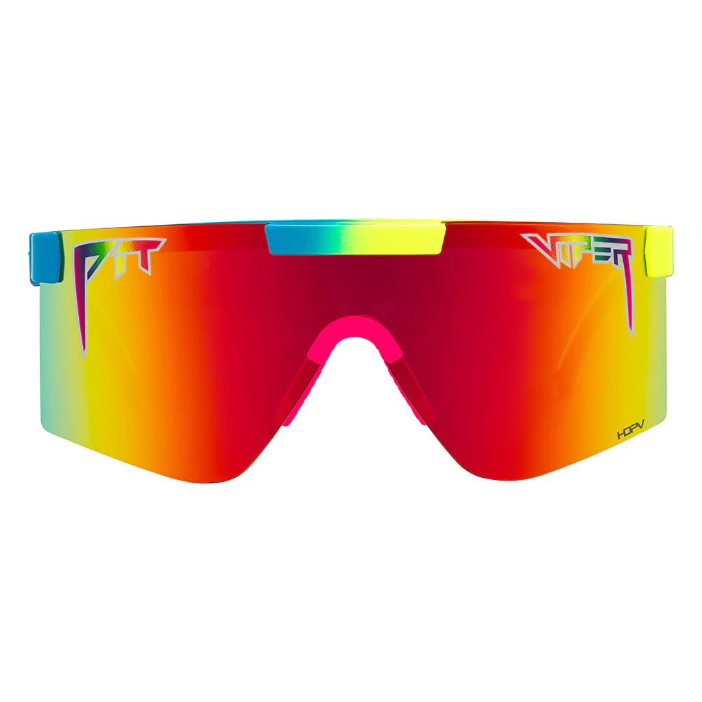 Pit Viper The Pride Original 2.0 Sunglasses - HDPV Polarized Rainbow Lens
