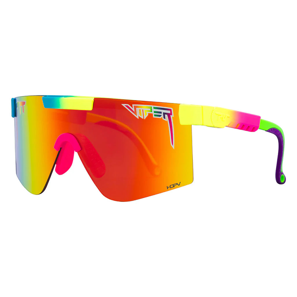 Pit Viper The Pride Original 2.0 Sunglasses - HDPV Polarized Rainbow Lens