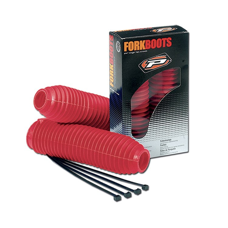 Pro Grip Fork Gaiter Small 34-37mm Red