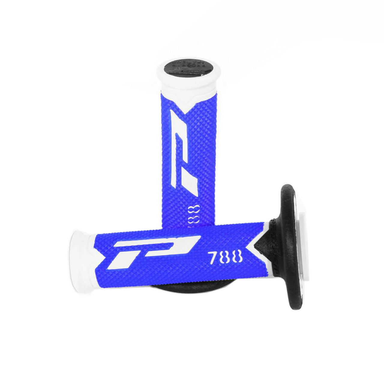 Pro Grip 788 Triple Density MX Grips White/Blue/Black