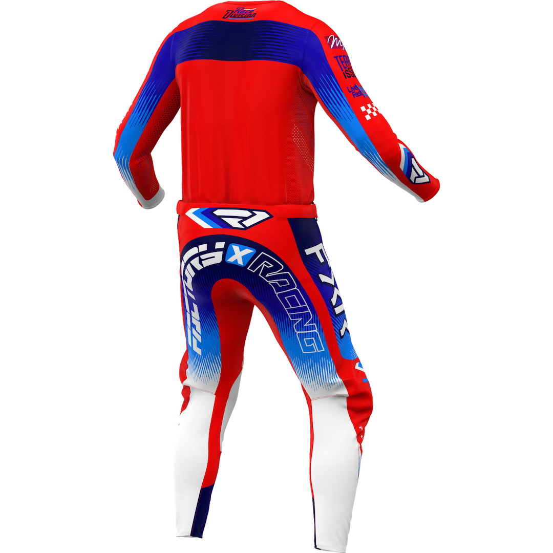 FXR Podium Gladiator 2026 MX Kit Combo Red/Blue/White