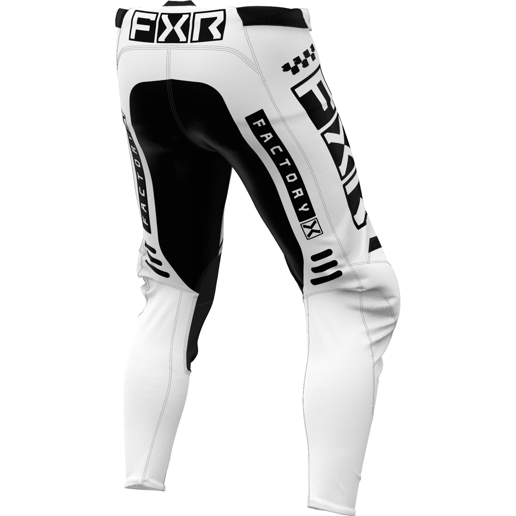 FXR Podium Gladiator MX Pant 2024 White/Black