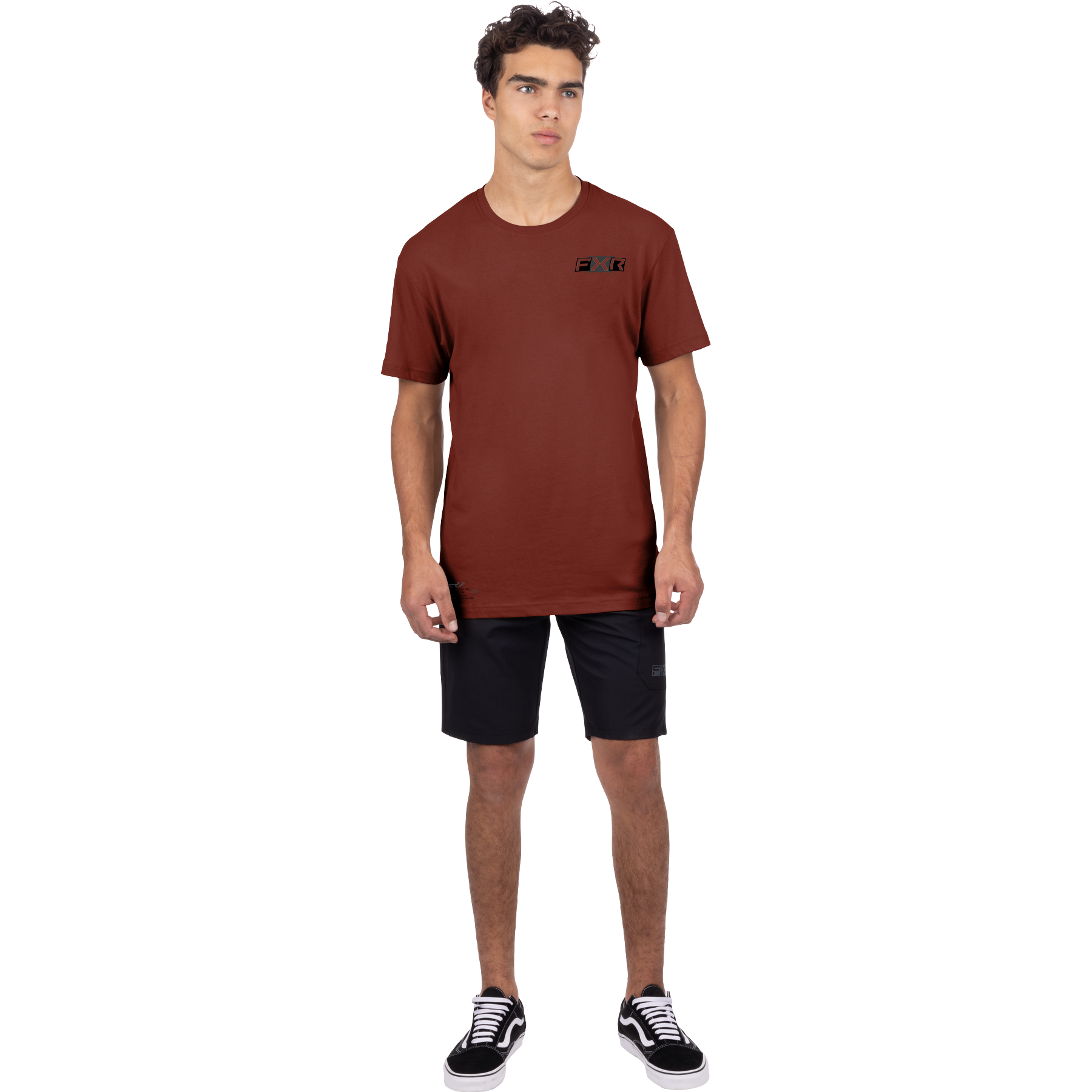 FXR Podium Pro Premium T-Shirt Oxblood/Black