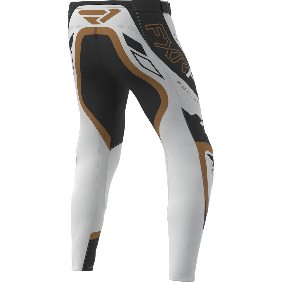 FXR Podium Swerve MX Pant 2027 Asphalt/White/Gum