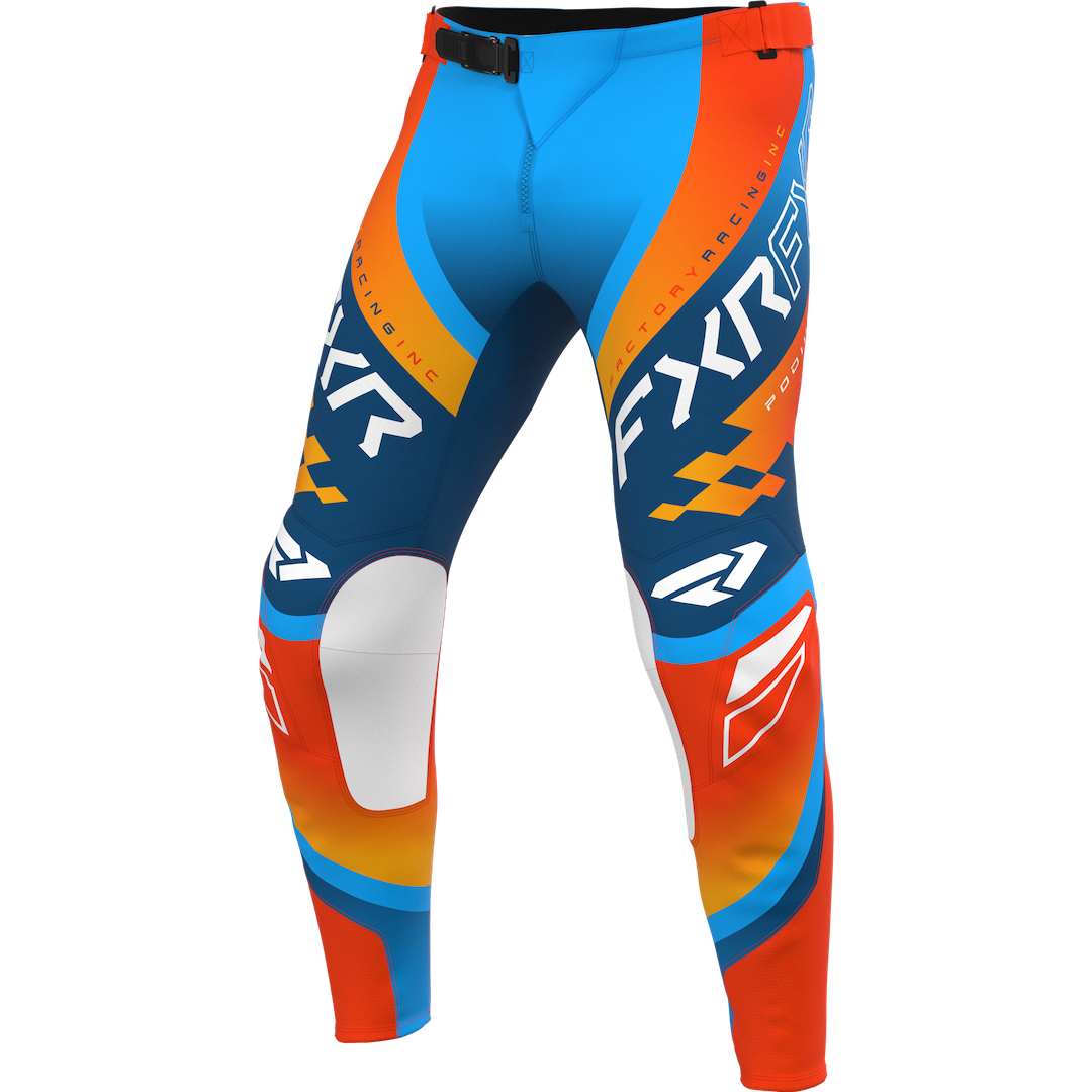 FXR Podium Swerve MX Pant 2027 Slate/Sky/Nuke
