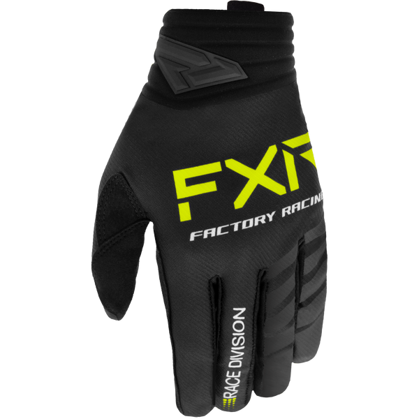 FXR Prime MX Glove Black/Hi-Vis