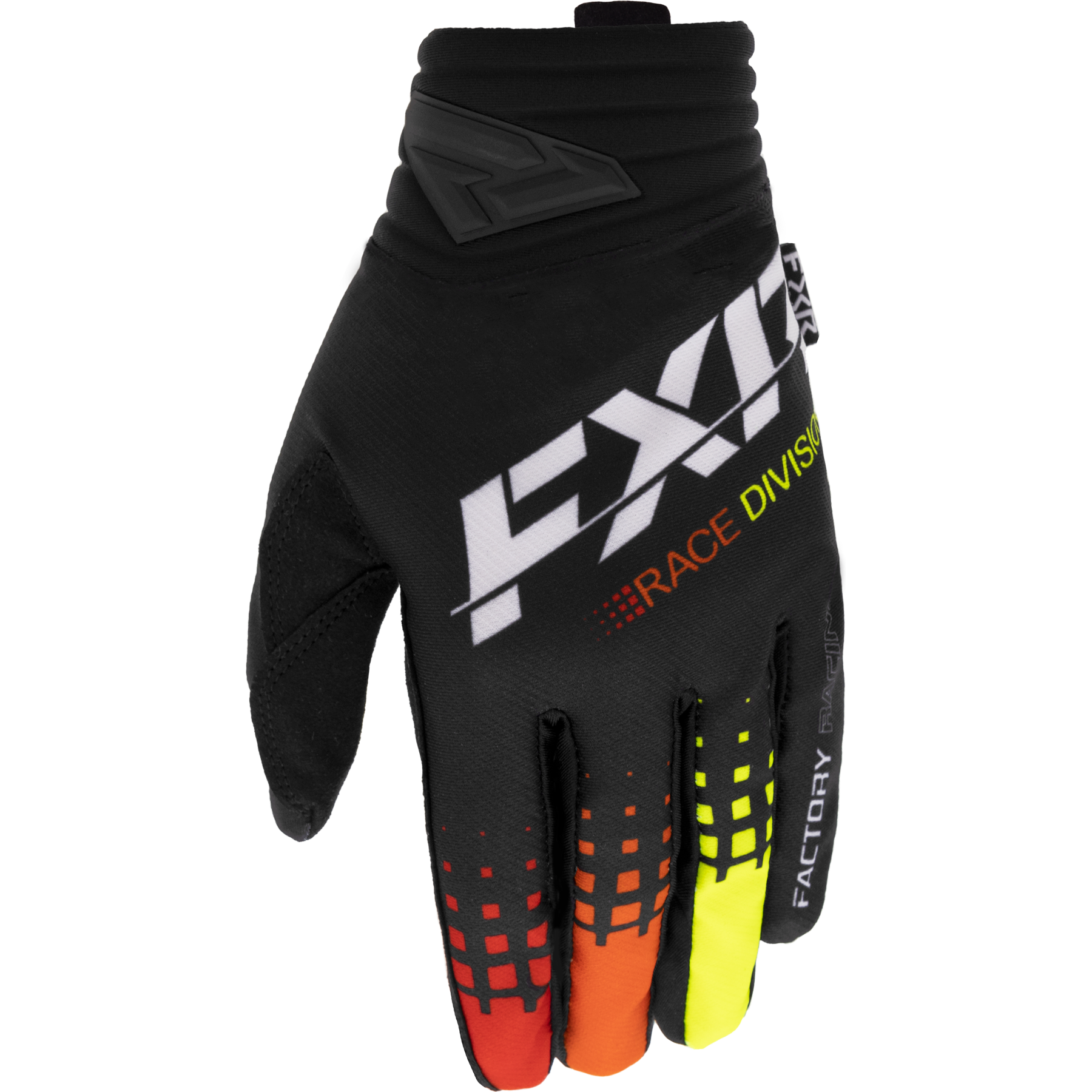 FXR Prime MX Glove Black/Red/Orange