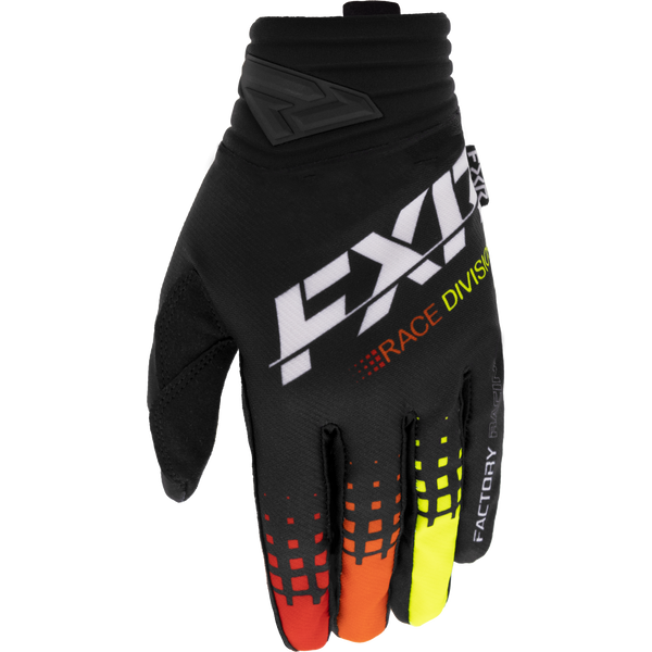 FXR Prime MX Glove Black/Red/Orange