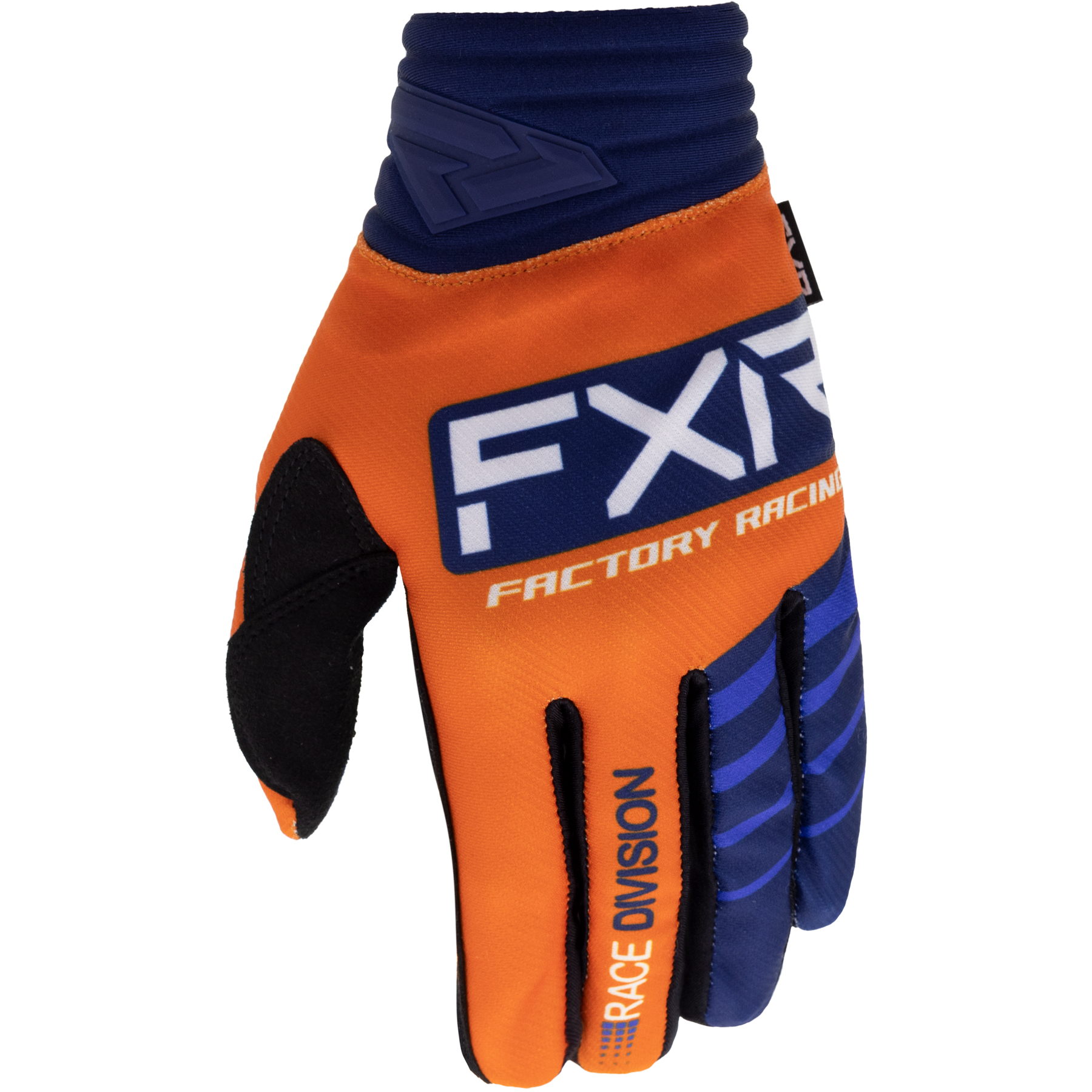 FXR Prime MX Glove Orange/Navy