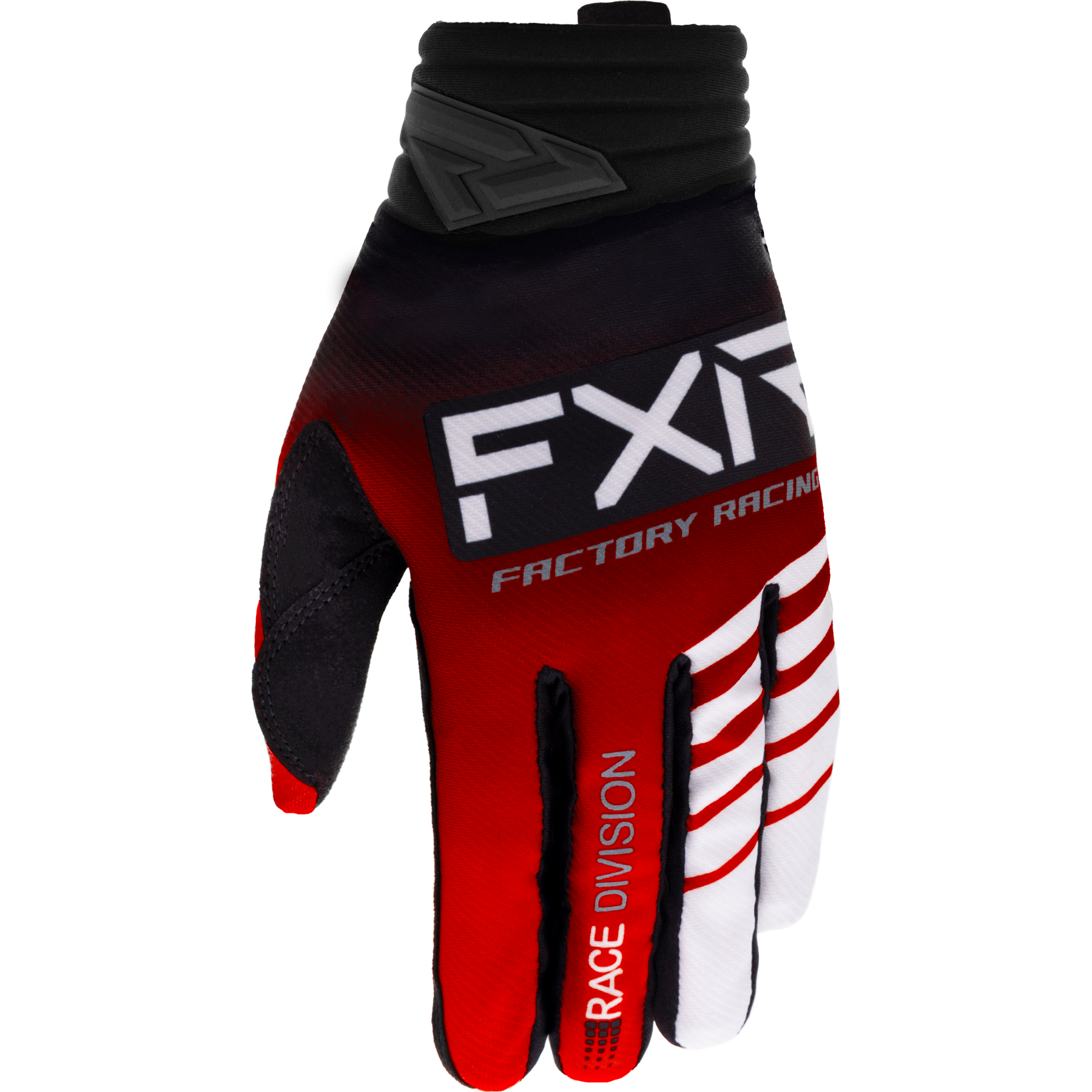 FXR Prime MX Glove Red/Black/White