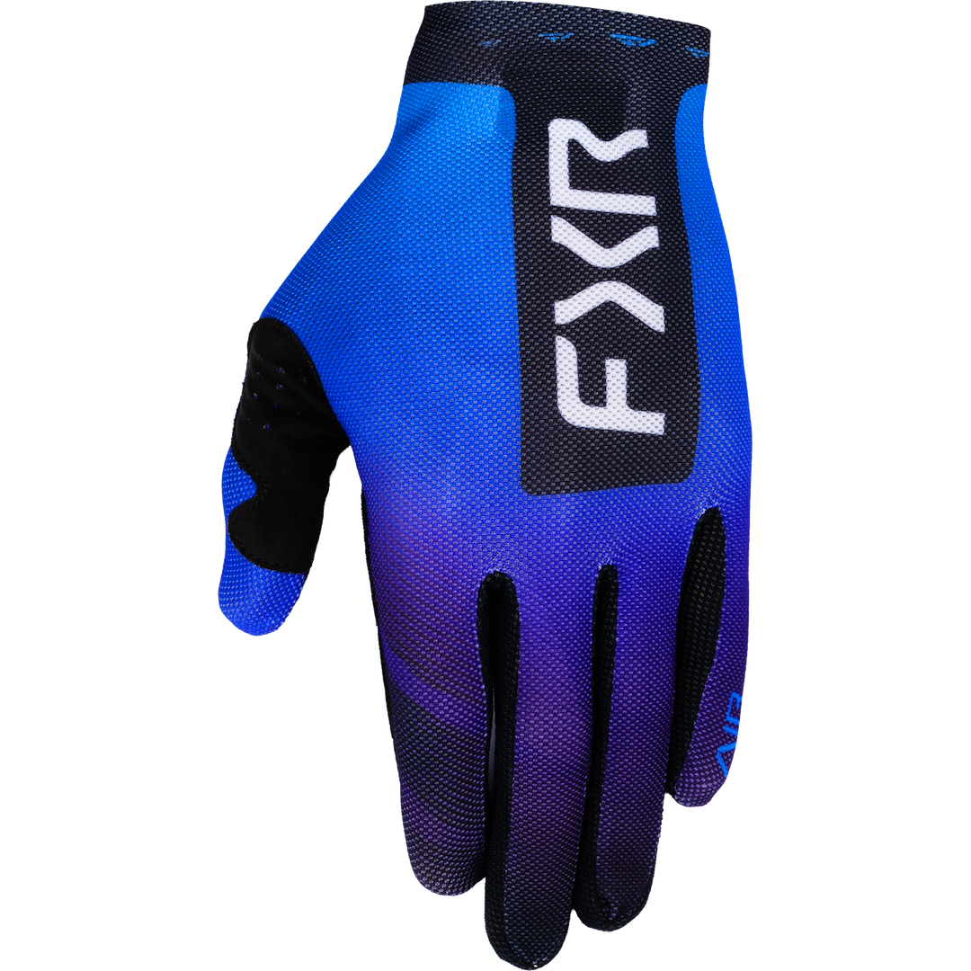 FXR Pro-Fit Air MX Glove 2026 Black/Purple/Blue