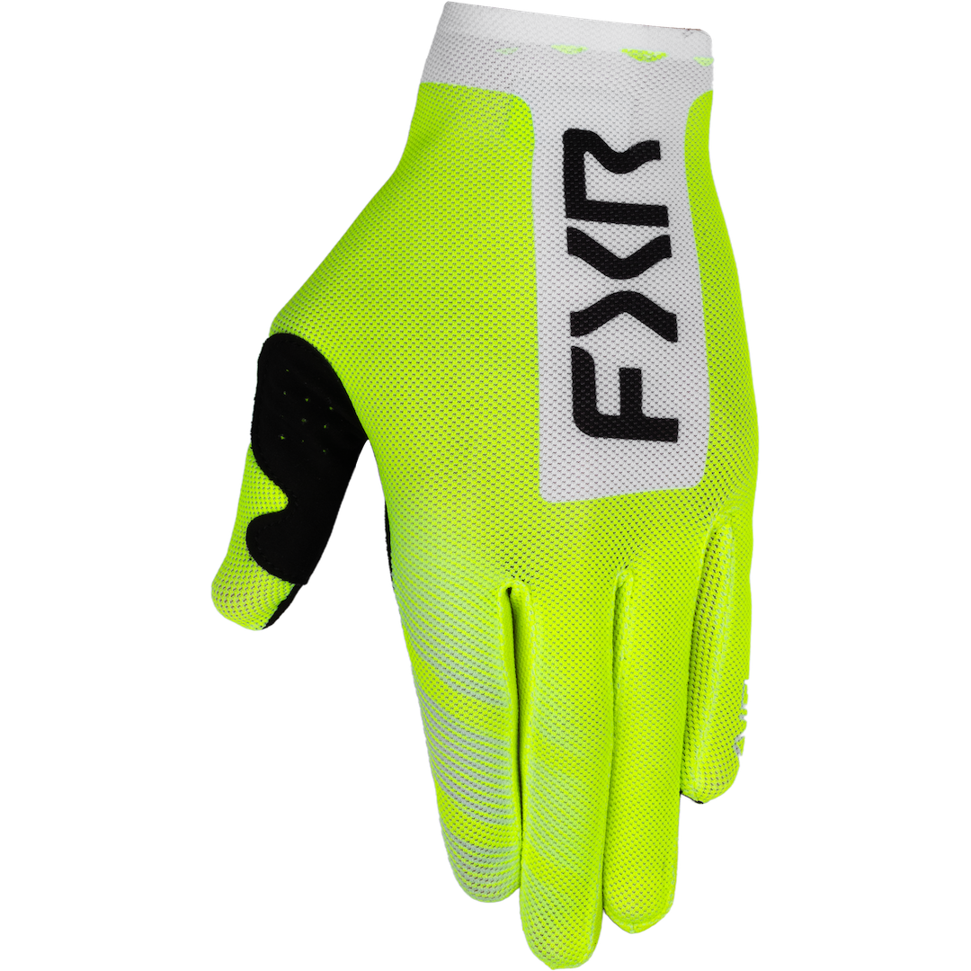 FXR Pro-Fit Air MX Glove 2026 HiVis/White