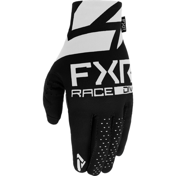 FXR Pro-Fit Lite YOUTH MX Glove Black/White