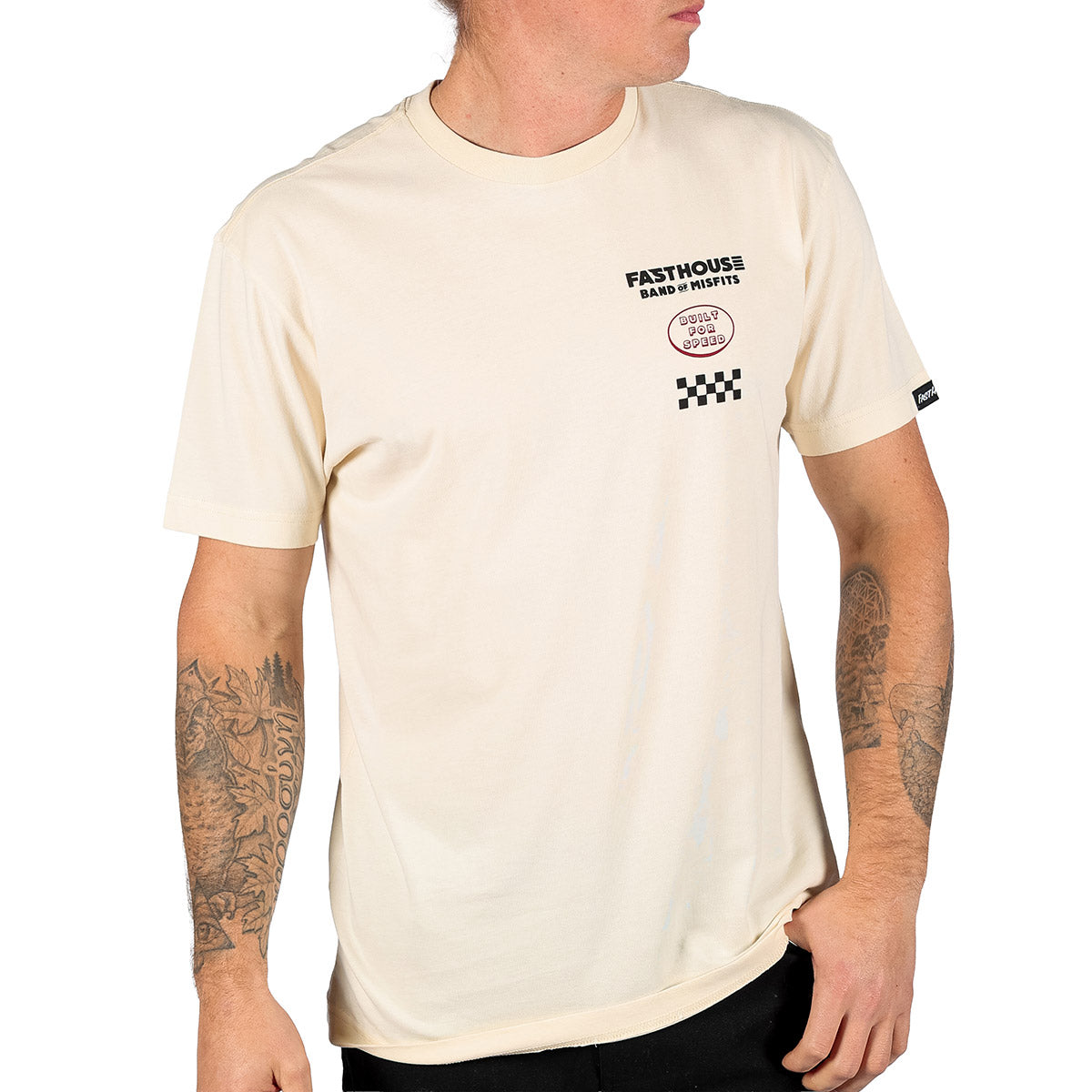 Fasthouse Pursuit Tee - Natural