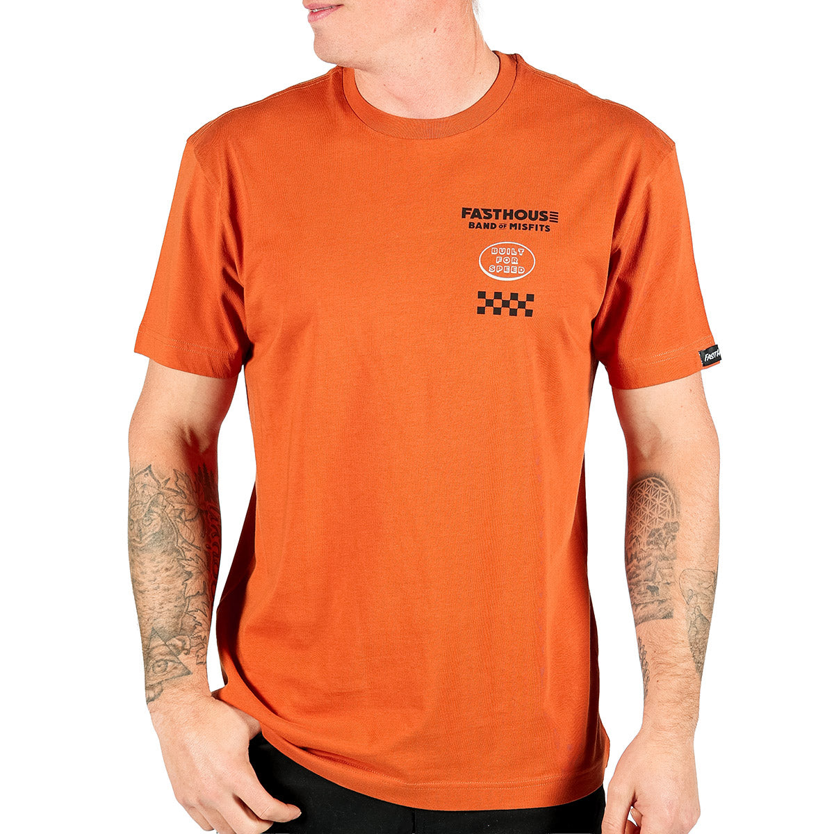 Fasthouse Pursuit Tee - Rust