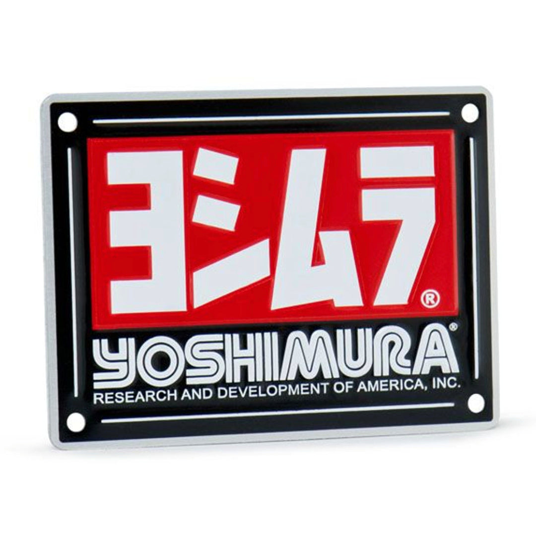 Yoshimura Replacement RS-4 Exhaust Logo (Metal)