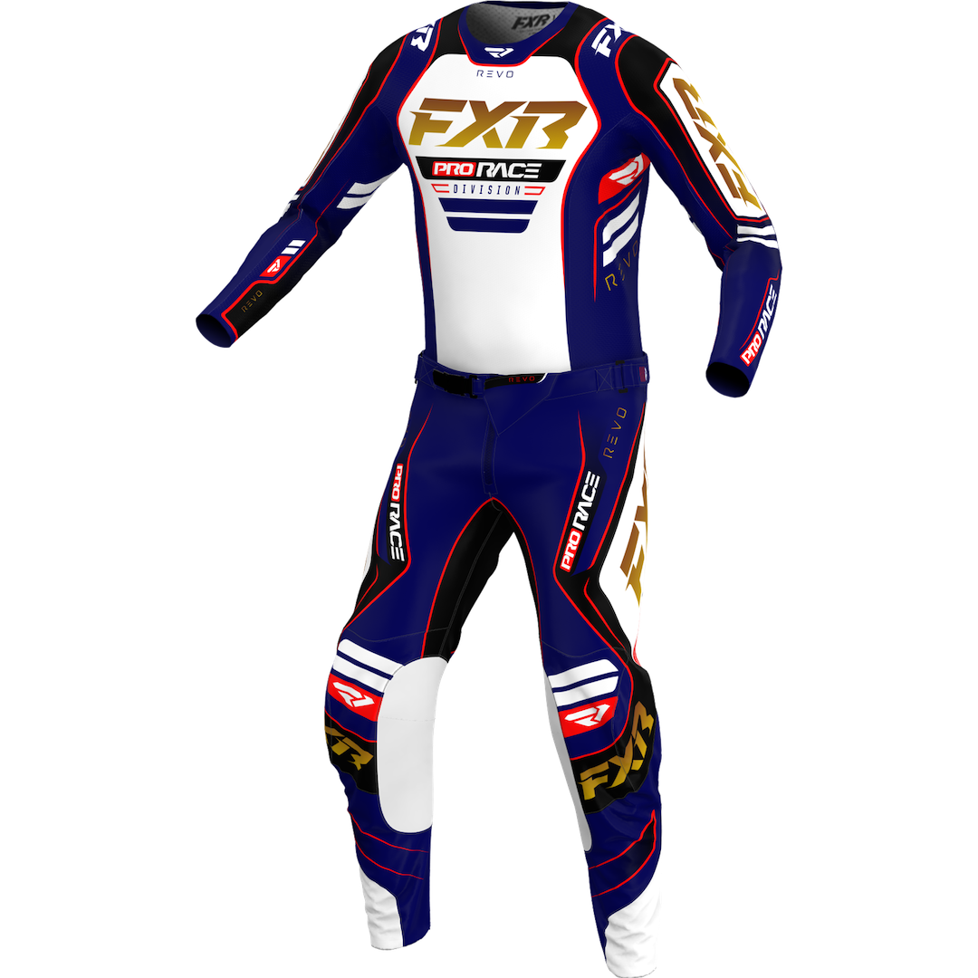 FXR Revo Alpha 2026 MX Kit Combo Admiral