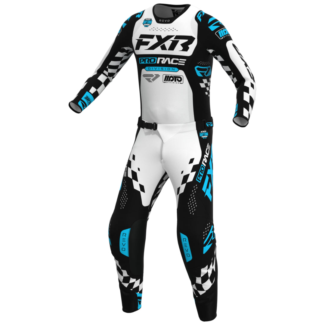 FXR Revo Daytona 2026.5 MX Kit Combo Black/White/Sky