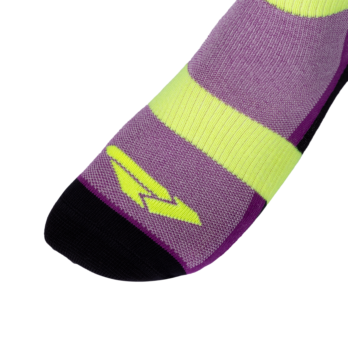 FXR Knee Brace Riding Sock 2027 Pink/Purple/HiVis