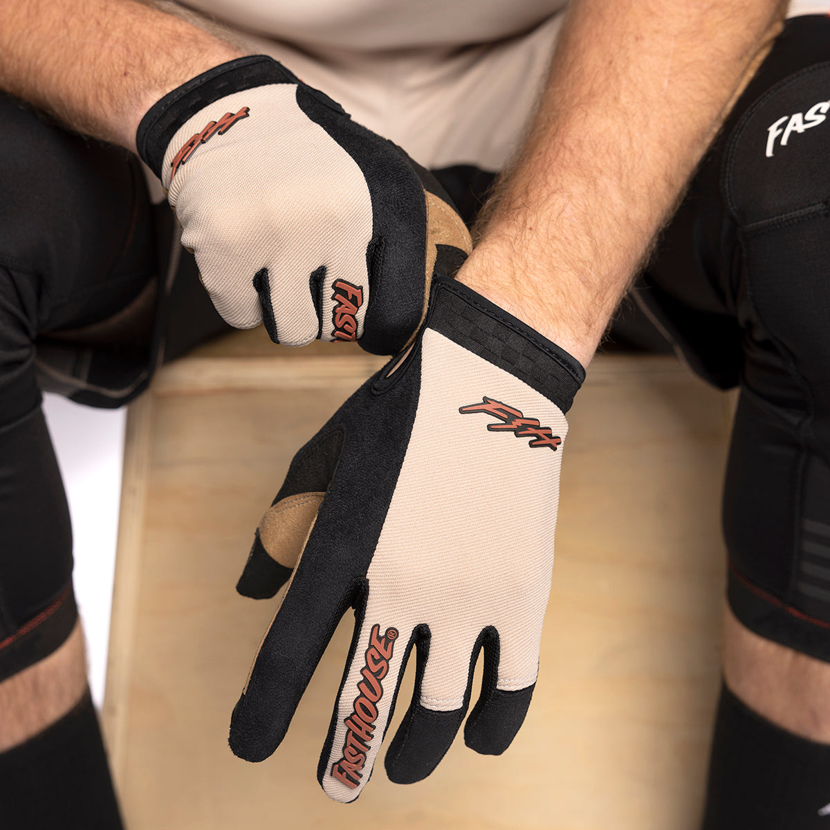 Fasthouse Ridgeline Ronin MTB Glove - Cream