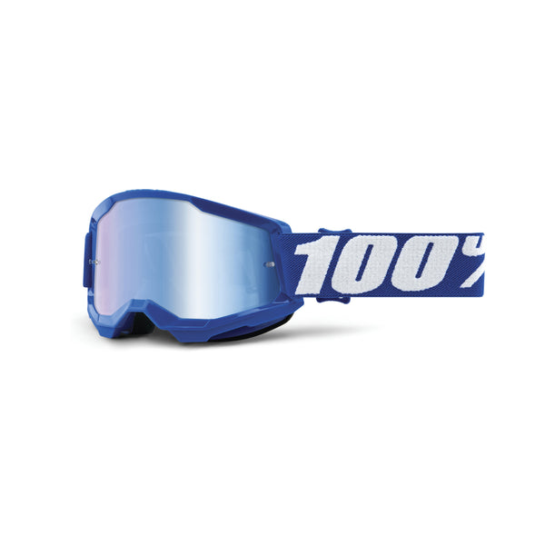 100% STRATA 2 Youth Blue MX Goggle Mirror Lens