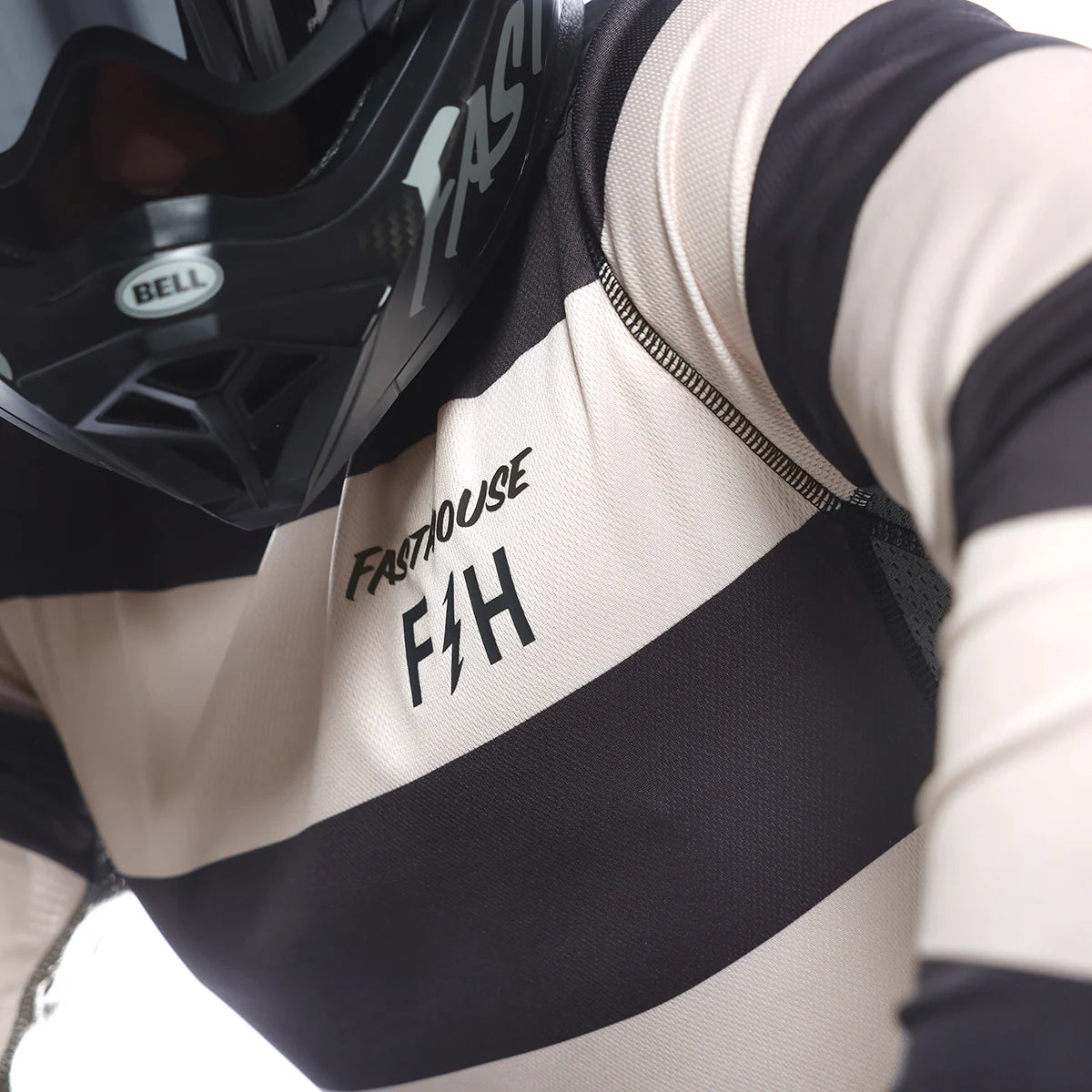 Fasthouse Sanguaro Rocko MX Jersey Black/White Sand