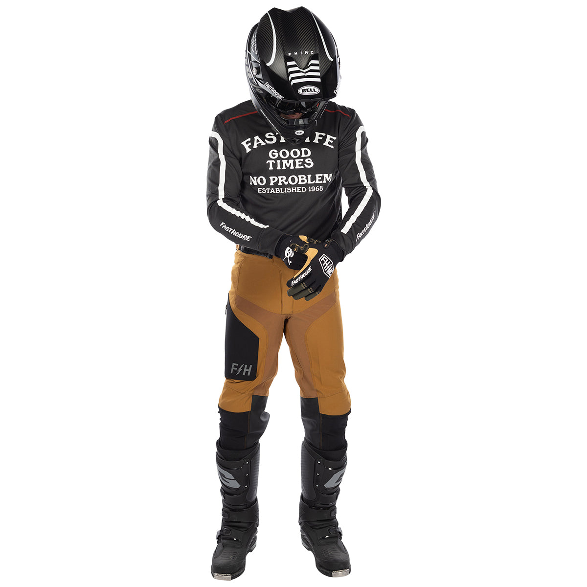 Fasthouse Sanguaro De Nada MX Jersey - Vintage Black