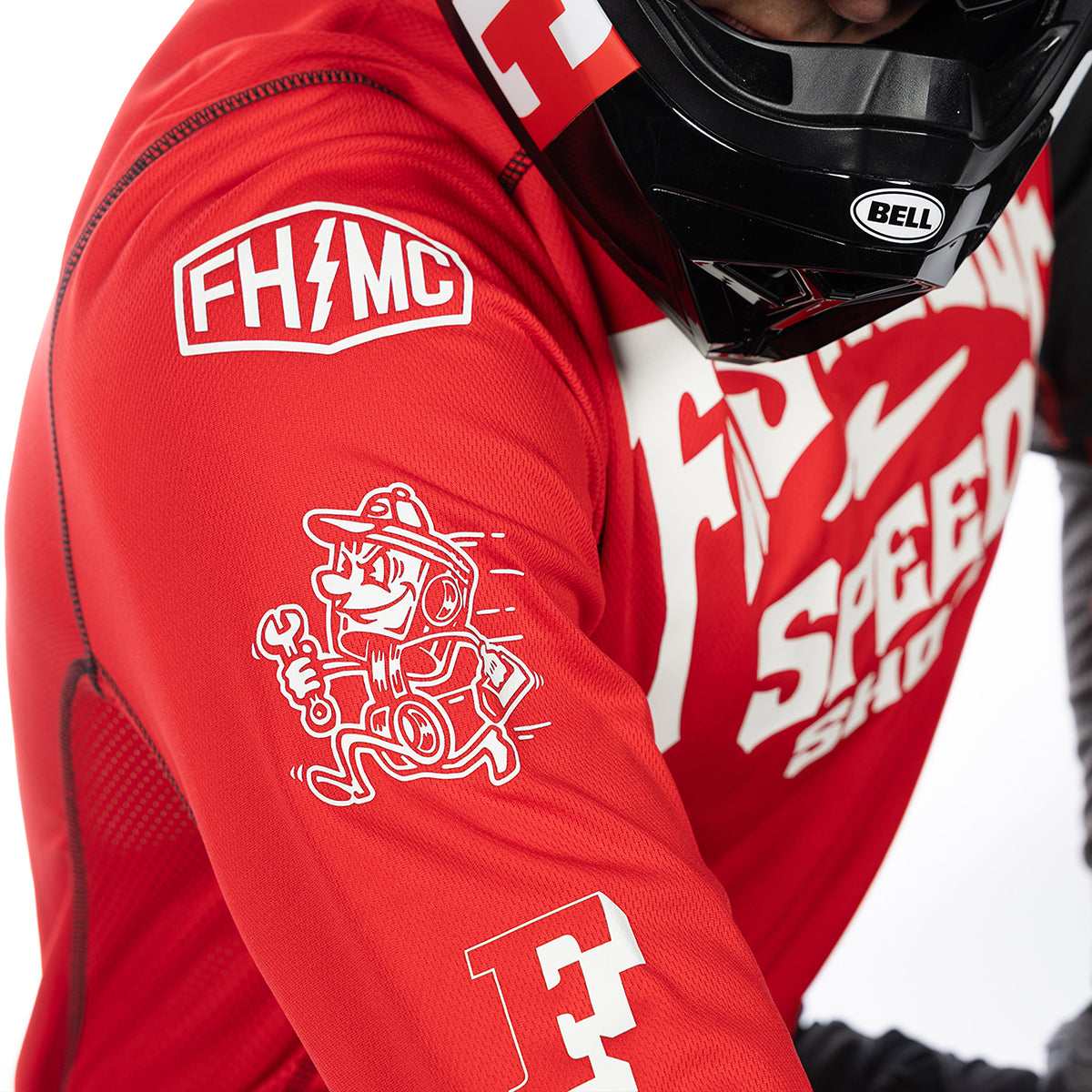 Fasthouse Sanguaro Horizon MX Jersey - Red