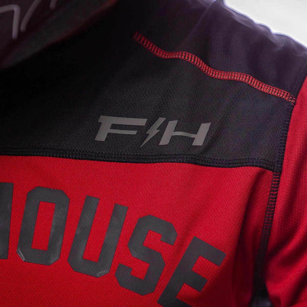 Fasthouse Sanguaro Petrol LS MX Jersey - Cardinal