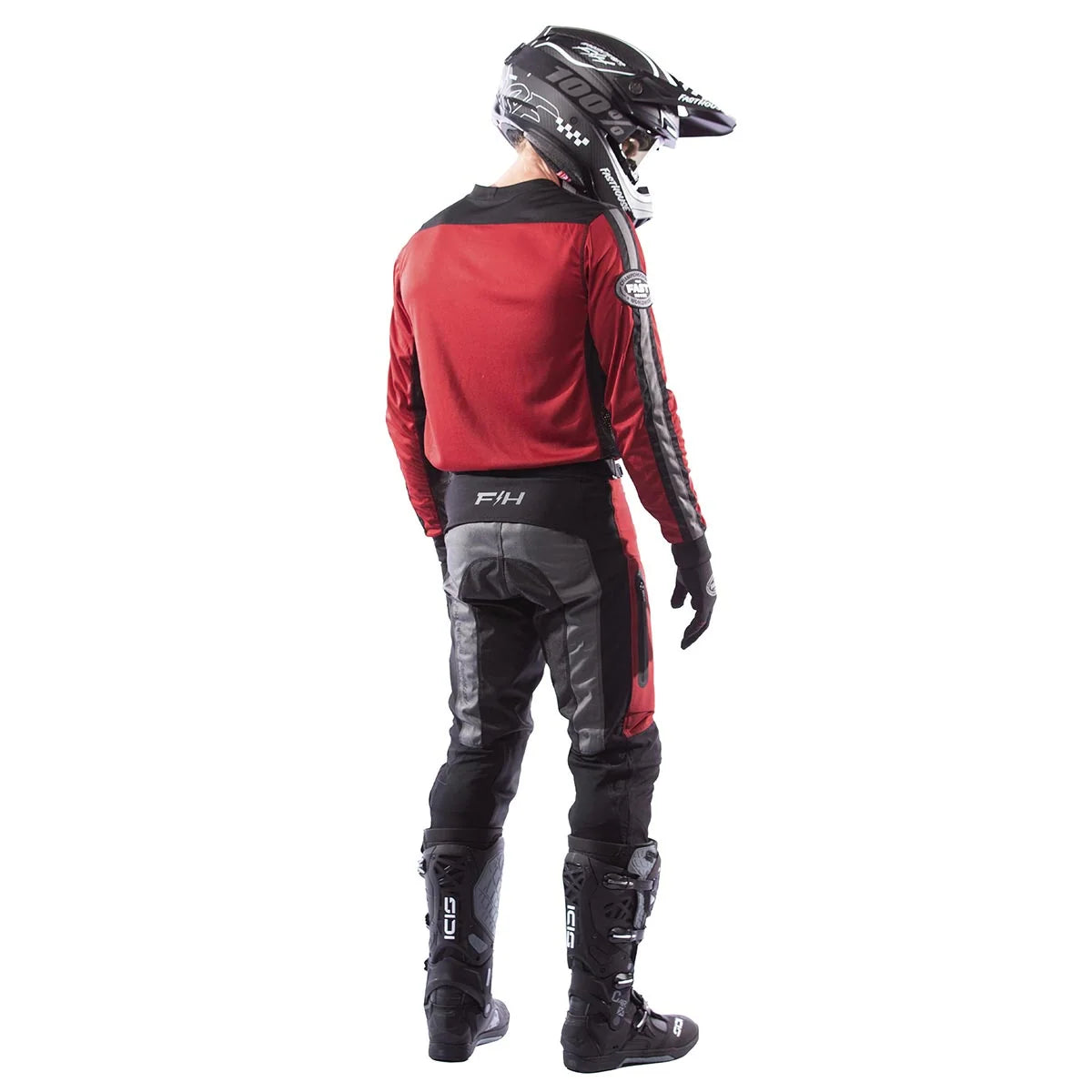 Fasthouse Sanguaro Petrol Cargo MX Pant - Cardinal