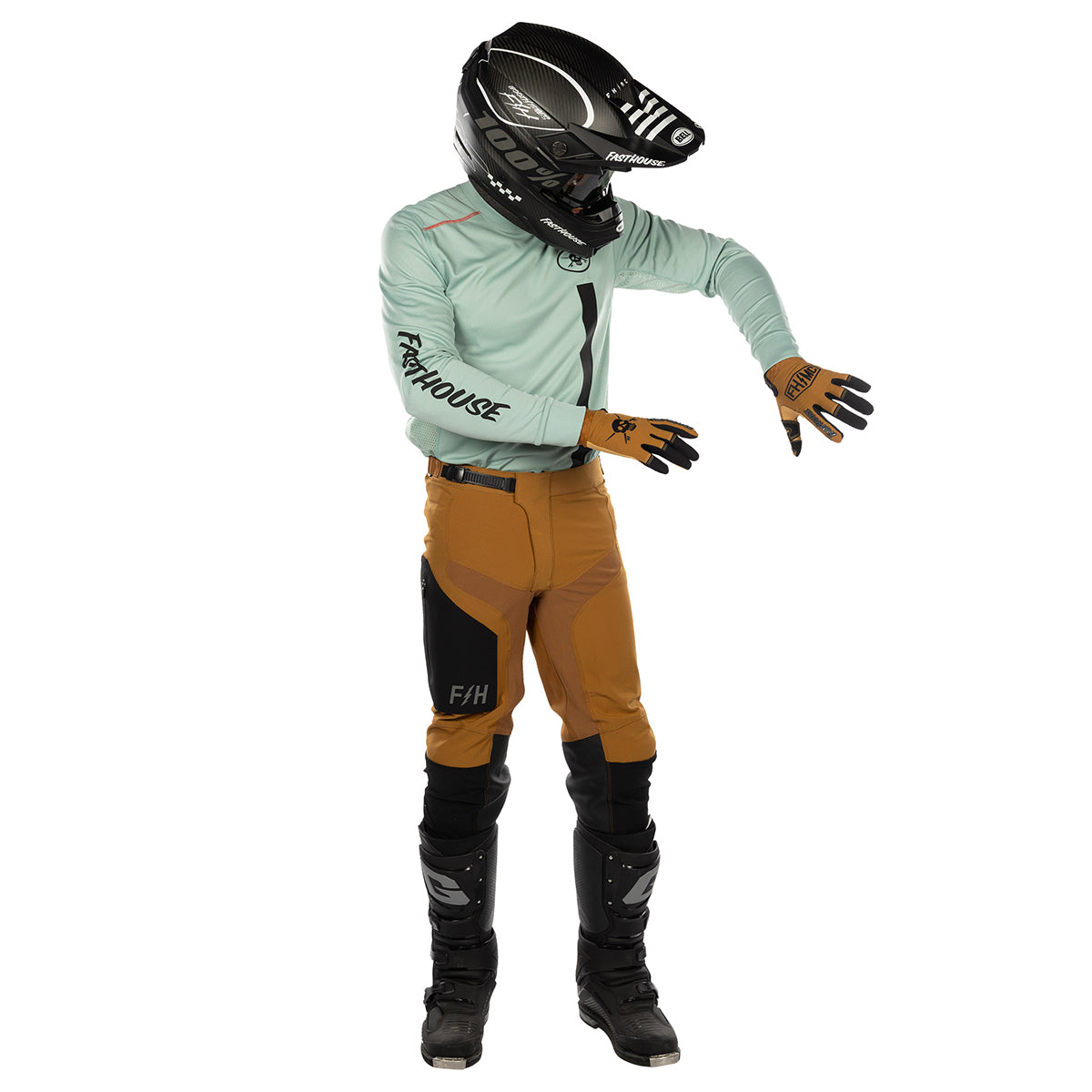 Fasthouse Sanguaro Slade MX Jersey - Blue Surf