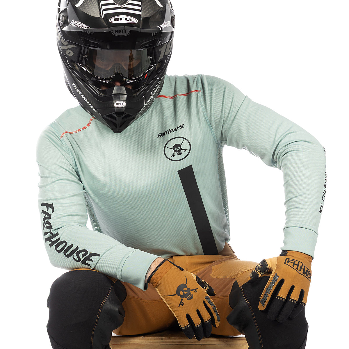 Fasthouse Sanguaro Slade MX Jersey - Blue Surf