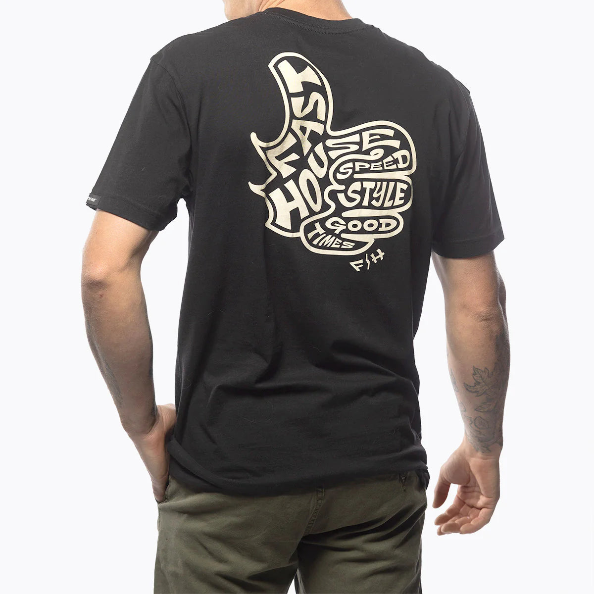Fasthouse Satisfaction SS Tee Black