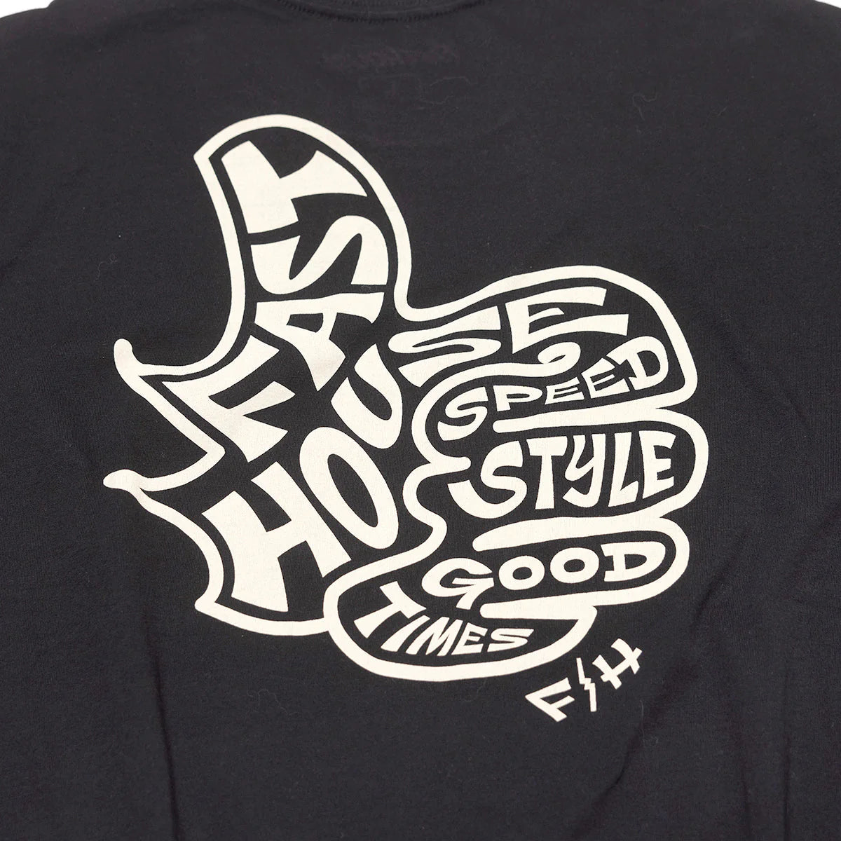 Fasthouse Satisfaction SS Tee Black