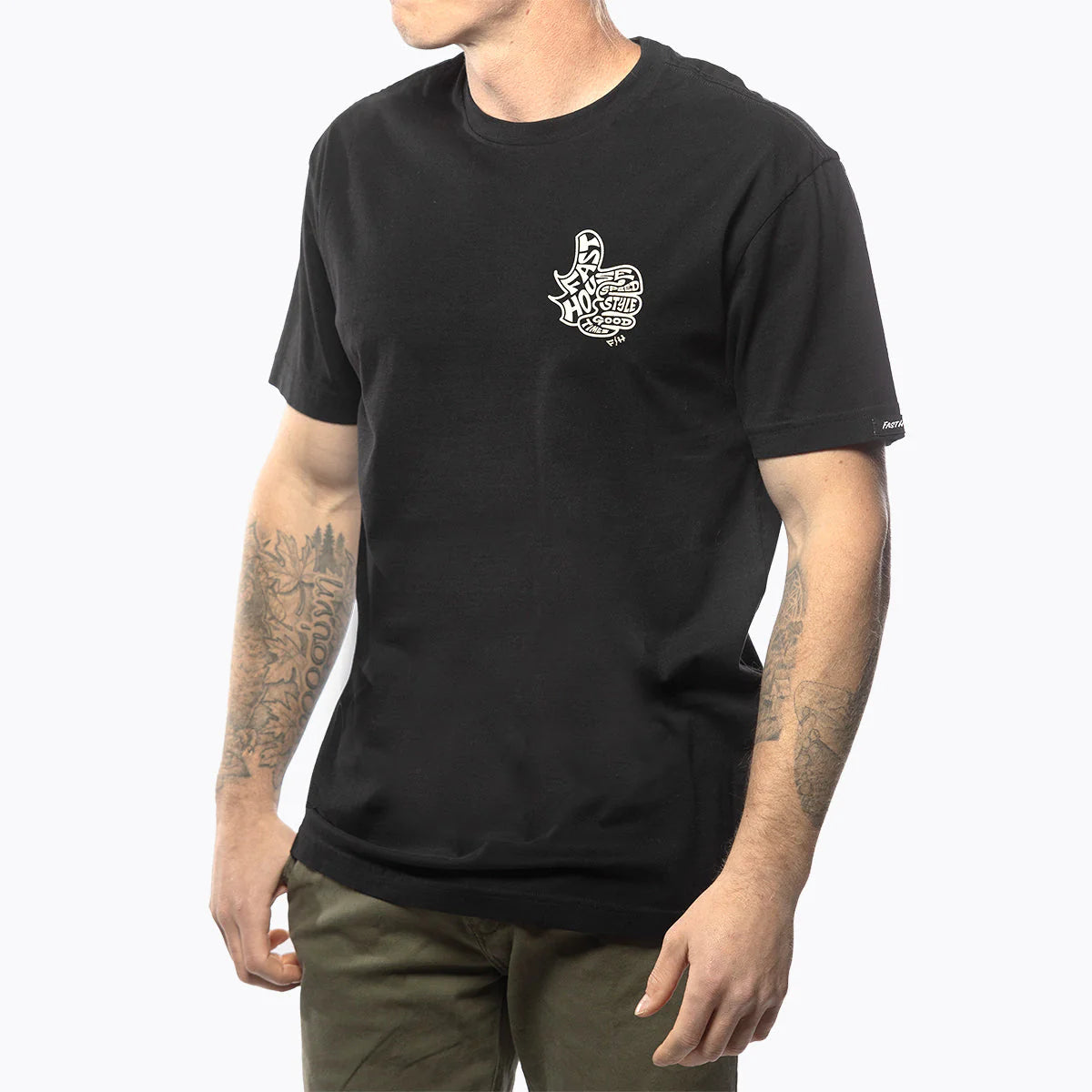 Fasthouse Satisfaction SS Tee Black