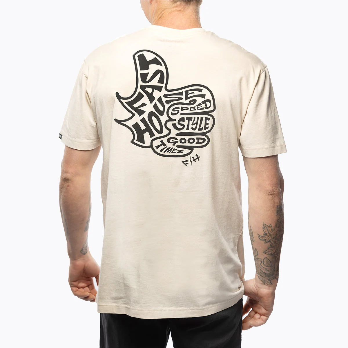 Fasthouse Satisfaction SS Tee Natural