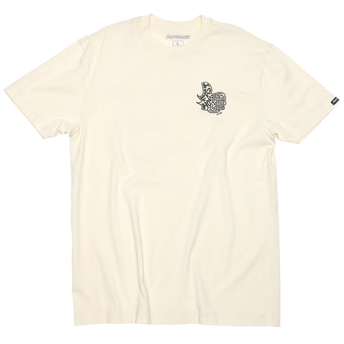 Fasthouse Satisfaction SS Tee Natural