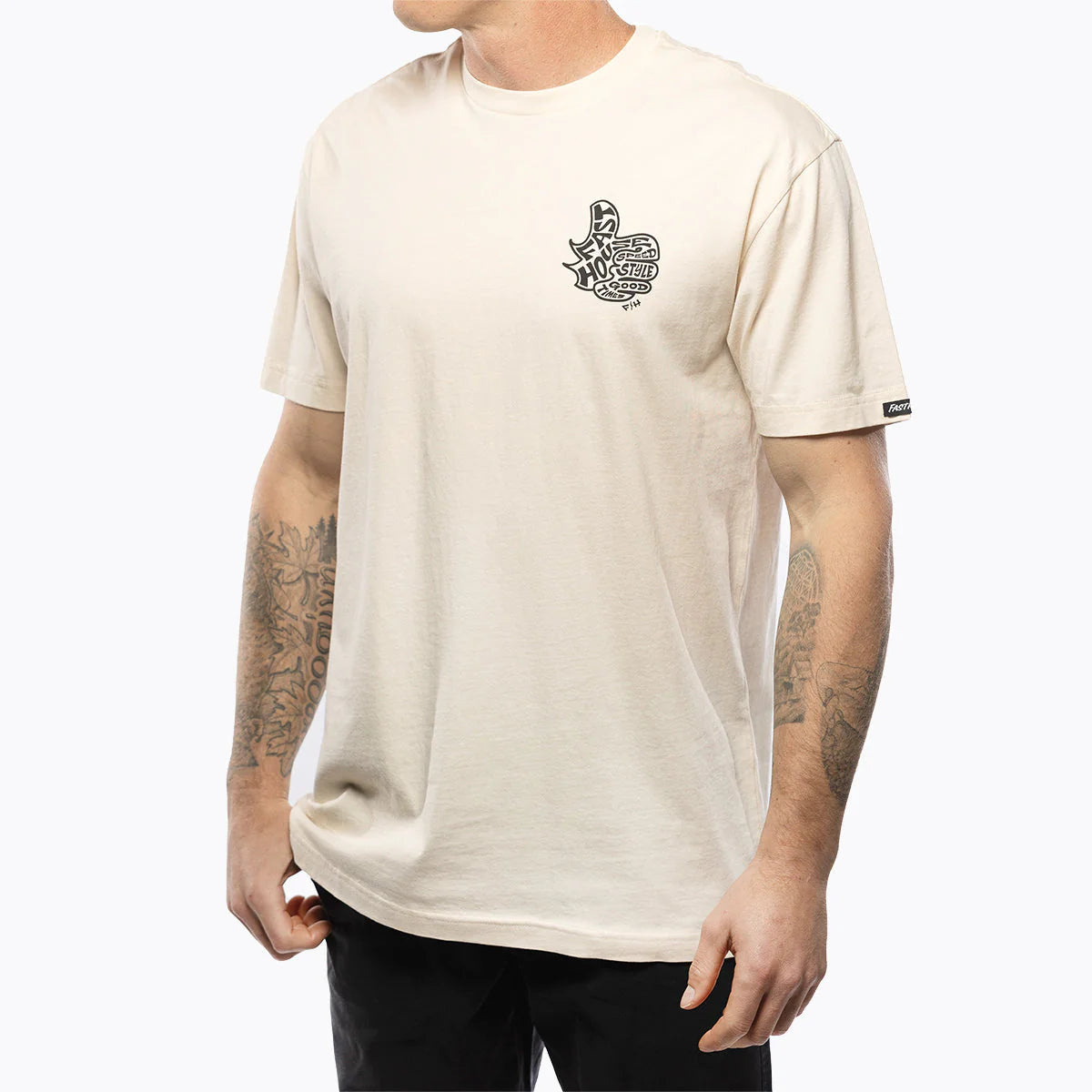 Fasthouse Satisfaction SS Tee Natural
