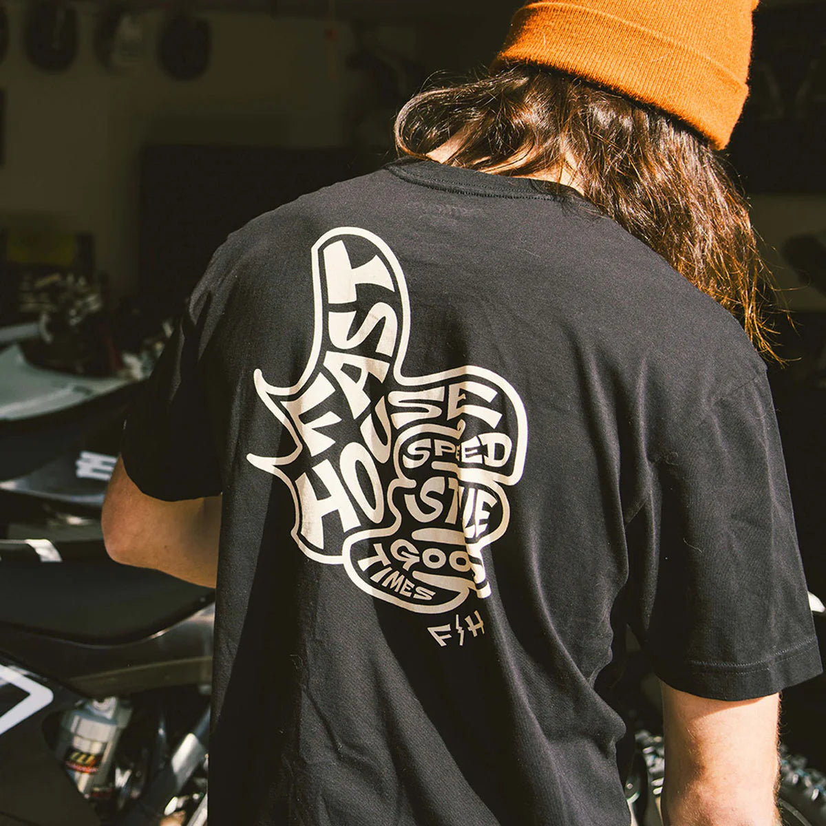 Fasthouse Satisfaction SS Tee Black