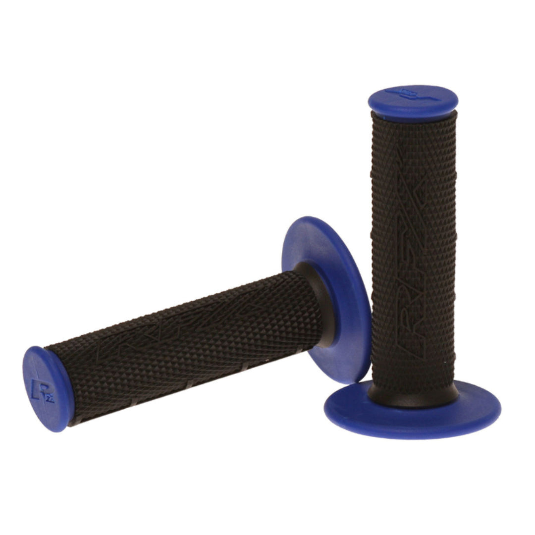RFX Pro Series Dual Compound MX Grips Pair Black/Blue