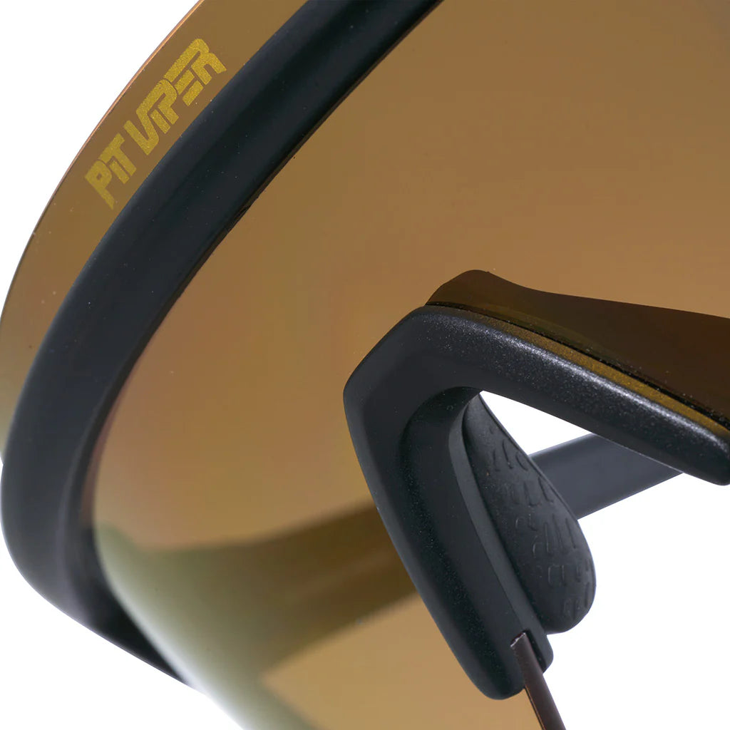 Pit Viper The Exec Skysurfer Sunglasses - HDPV Polarized Gold Lens