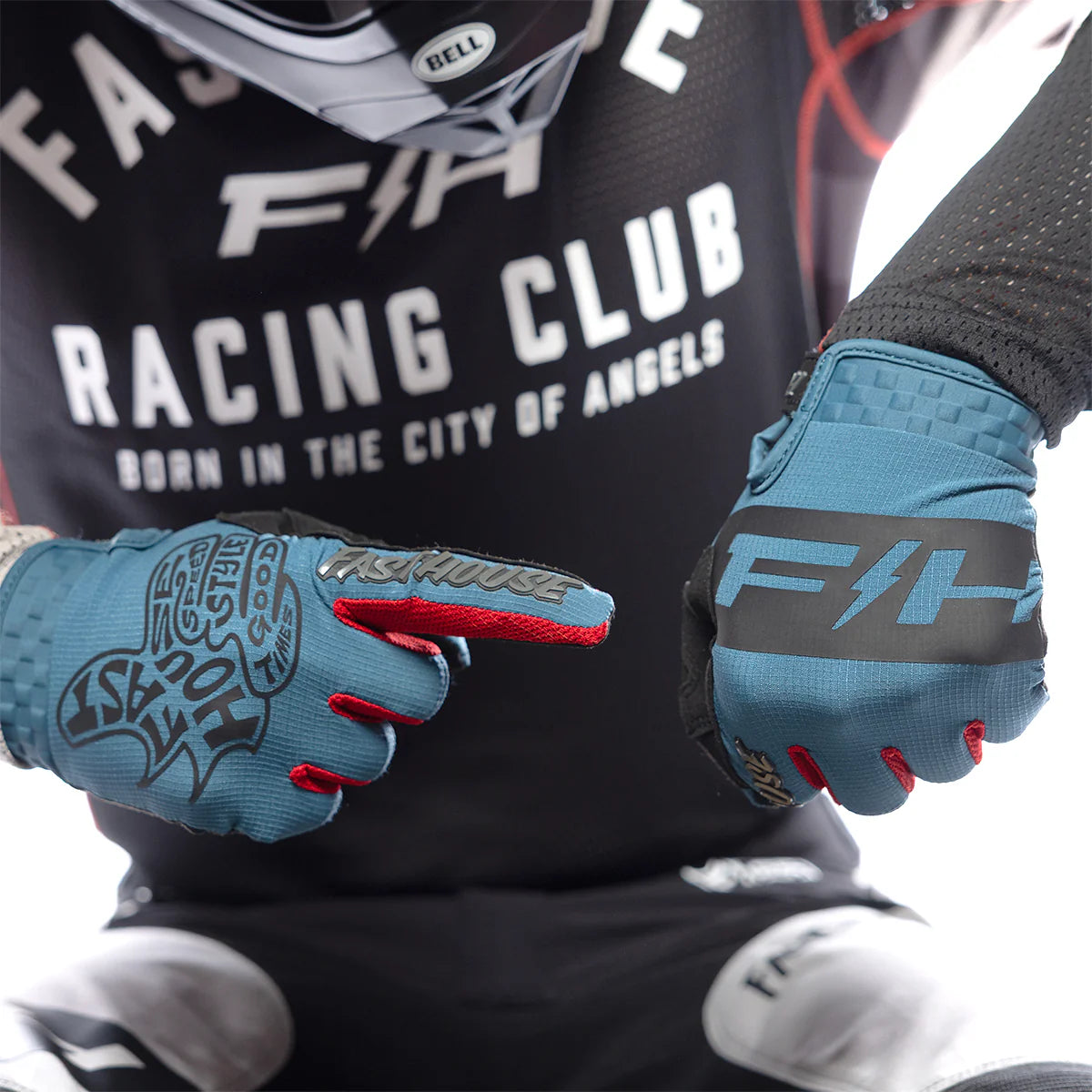 Fasthouse Speed Style Club MX Glove Teal