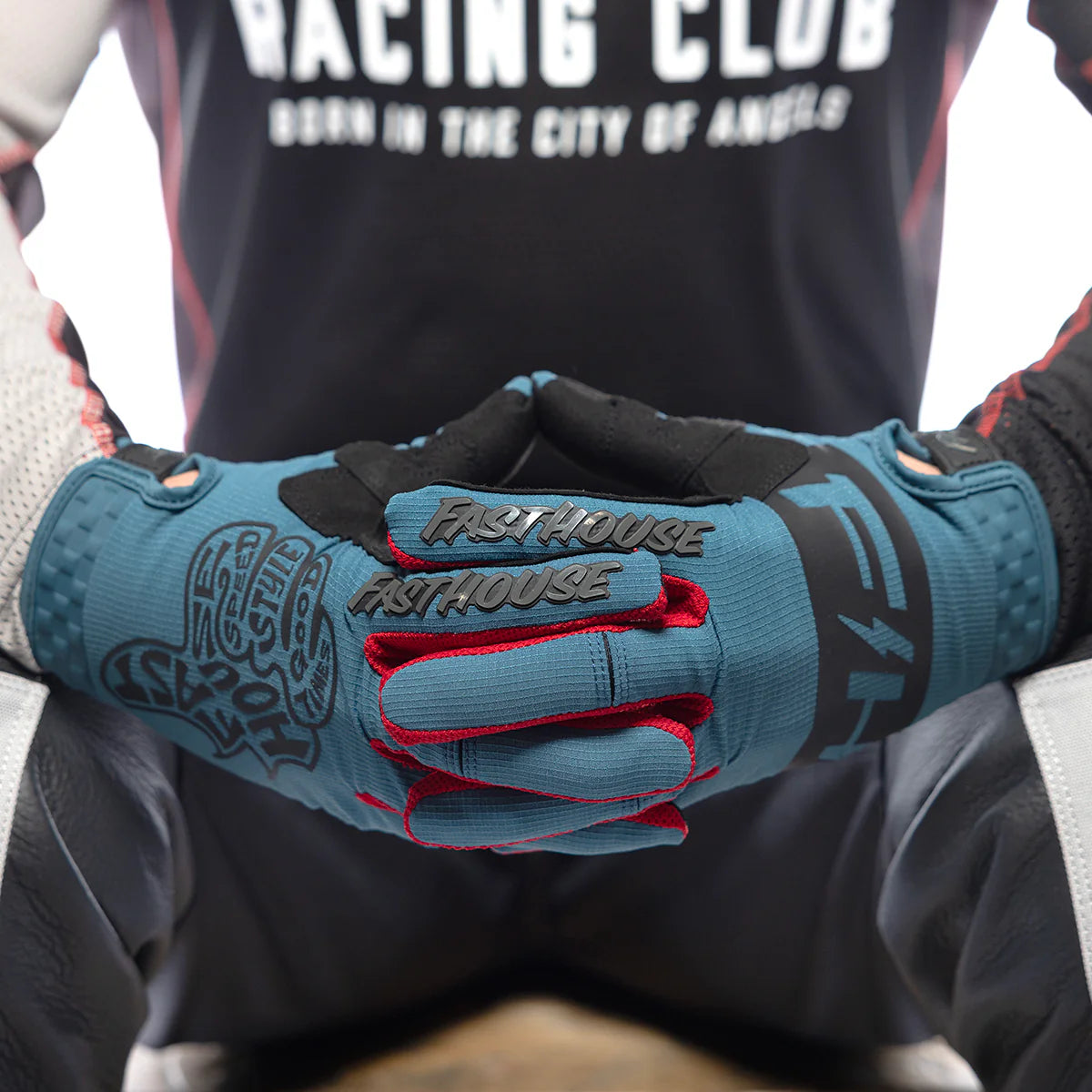 Fasthouse Speed Style Club MX Glove Teal
