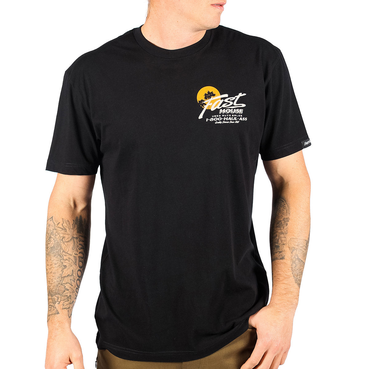 Fasthouse Sunset Tee - Black