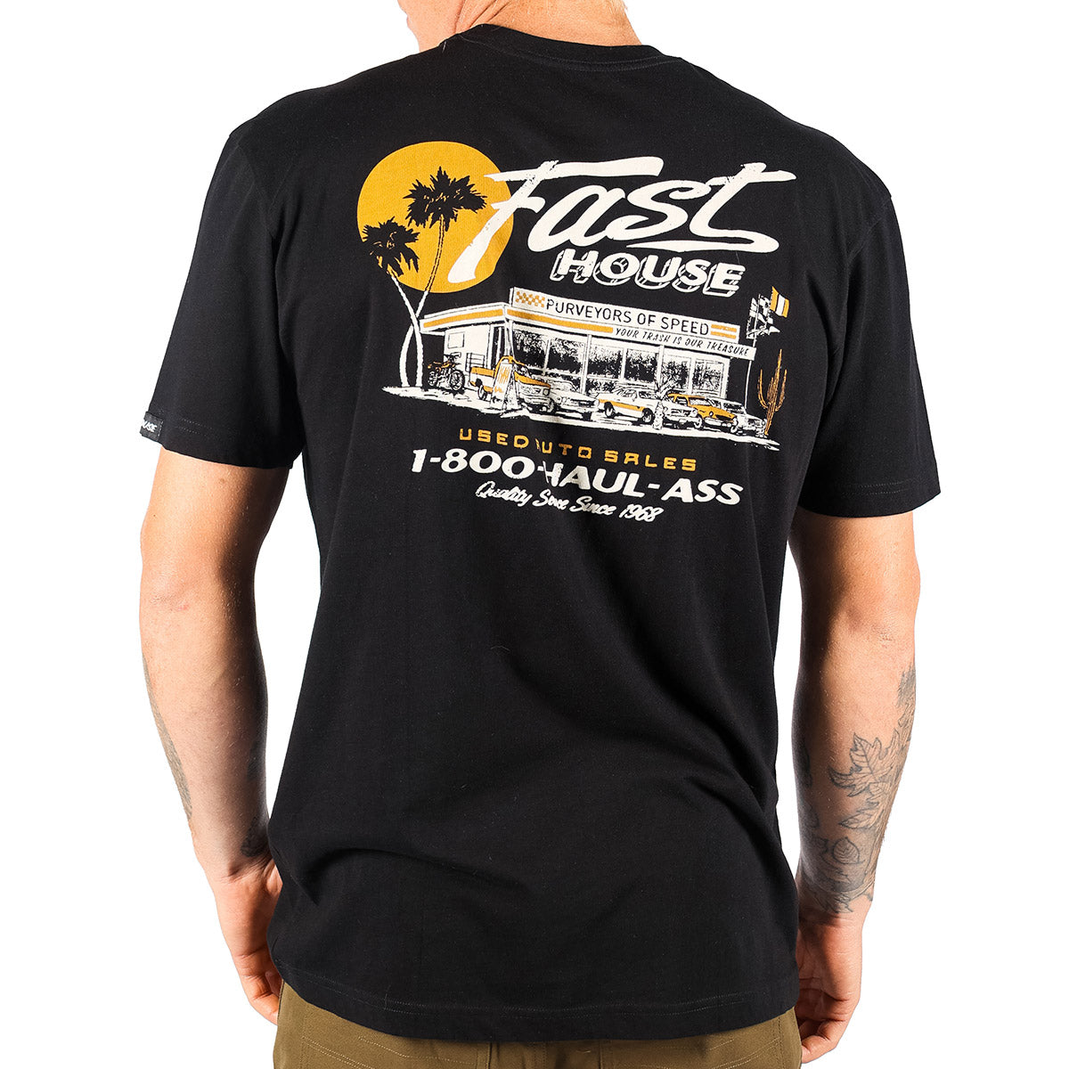 Fasthouse Sunset Tee - Black