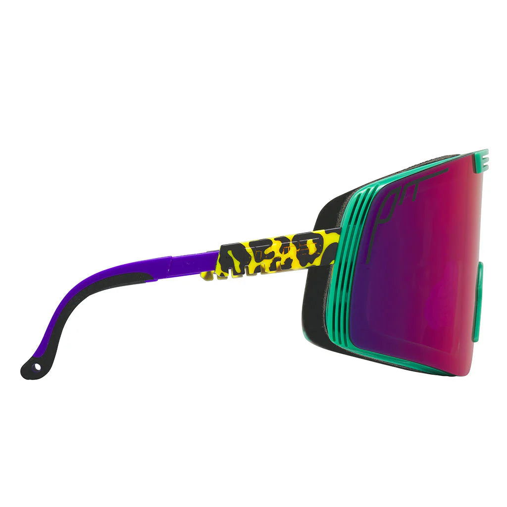 Pit Viper The Shabooms Synthesizer Sunglasses - Pink/Purple Lens