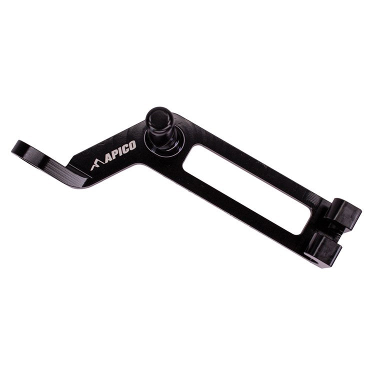 Apico CNC Transponder Bracket Black