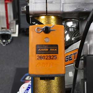 Apico CNC Transponder Bracket Black